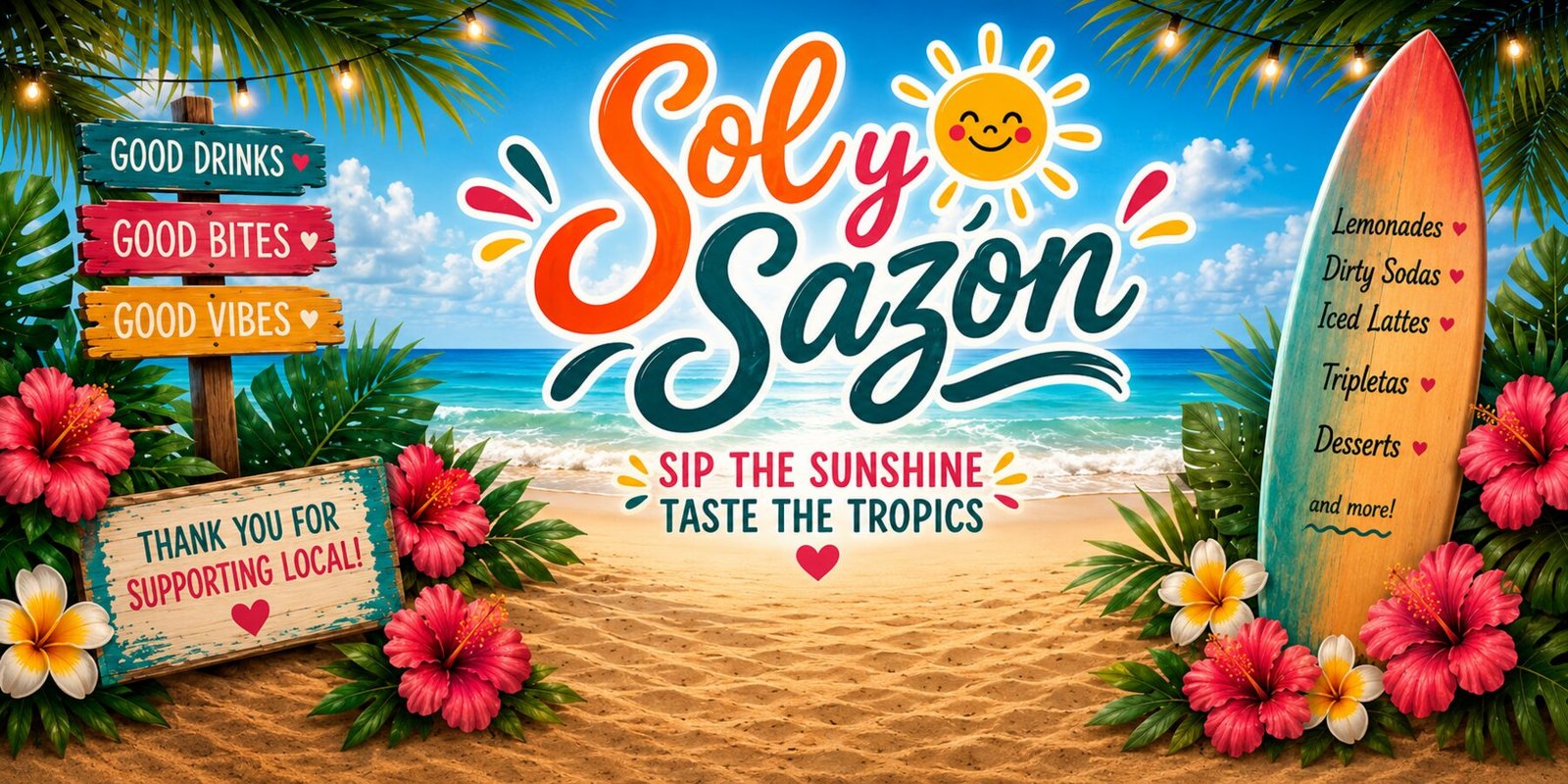 Sol y Sazón — good drinks, good bites, good vibes